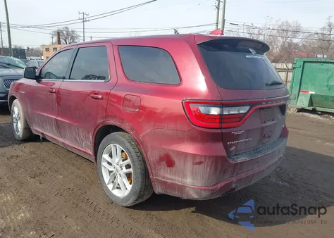2021 Dodge Durango R/T Awd из США, поврежденный, VIN 1C4SDJCT1MC792530